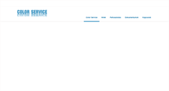 Desktop Screenshot of colorservice.hu